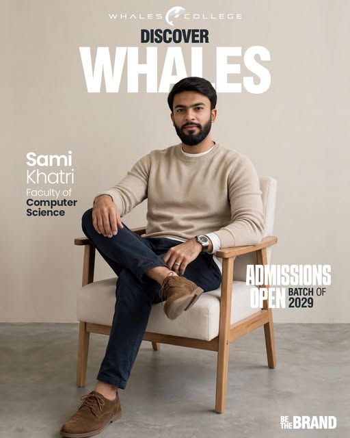 Sami Khatri, Computer Science teacher at Whales College