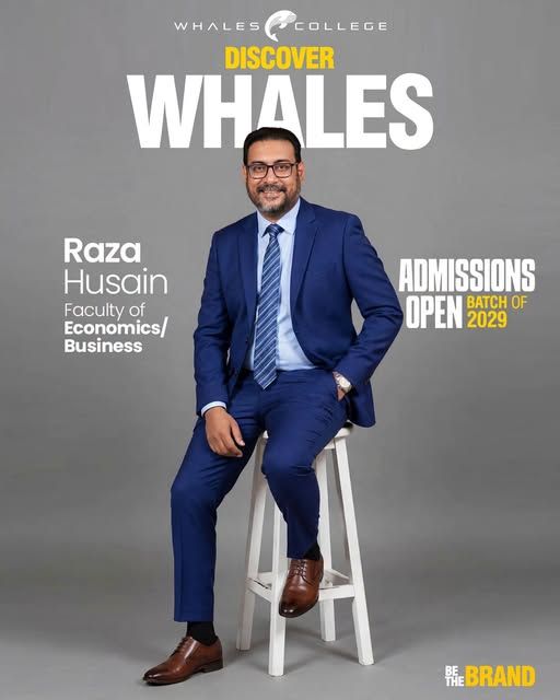 Raza Husain, Economics & Business teacher at Whales College