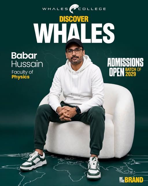 Babar Hussain, Physics teacher at Whales College