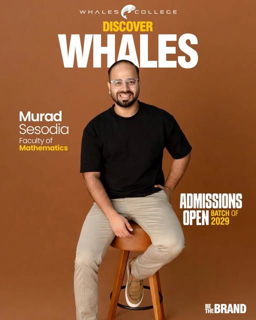 Murad Sesodia, Mathematics teacher at Whales College