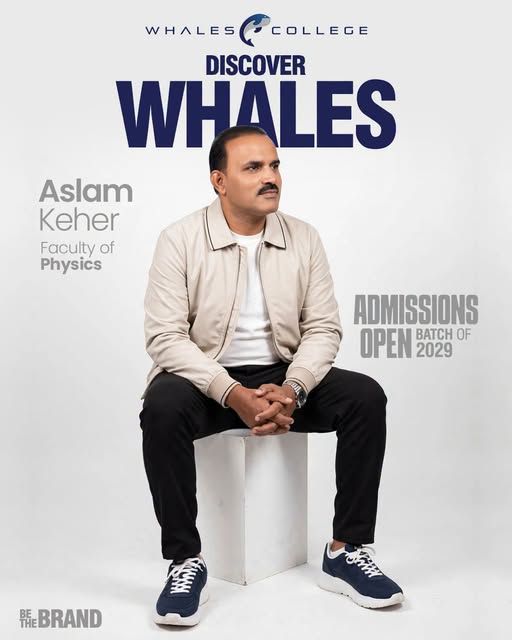 Aslam Keher, Physics teacher at Whales College