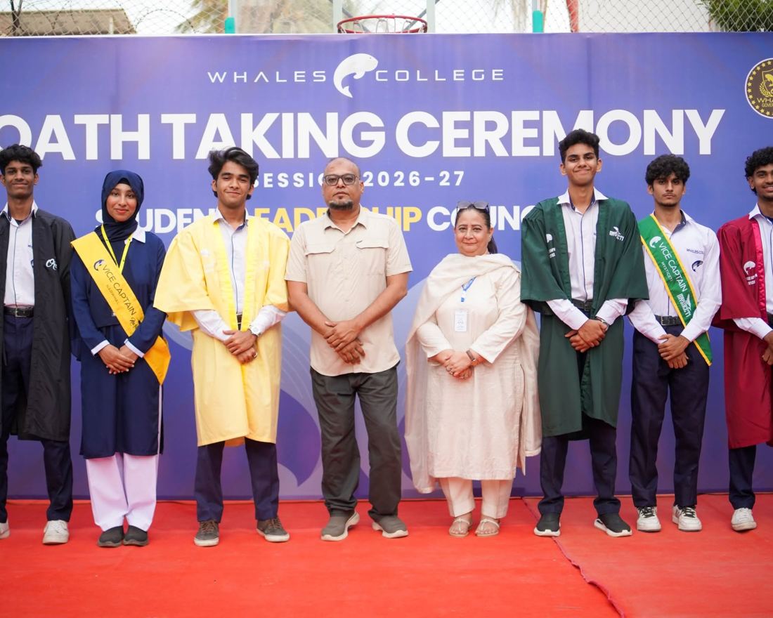 Whales College student leaders
