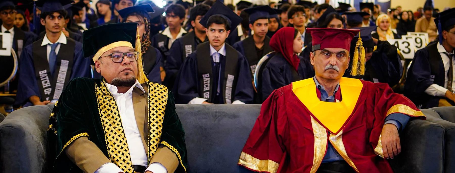 Graduates and faculty at the Whales College Graduation and CAIE Award Ceremony 2026
