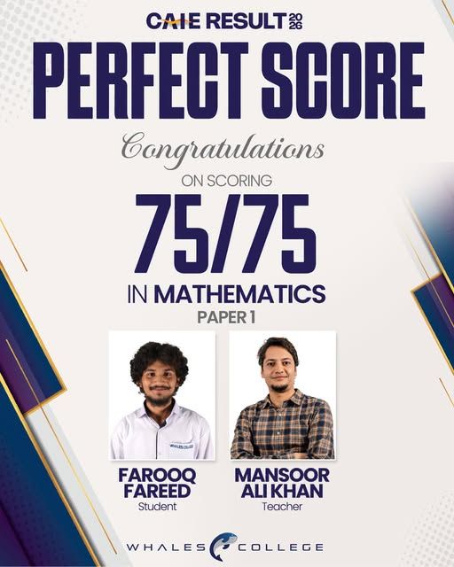 Result announcement for Farooq Fareed